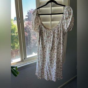 Reformation mini floral dress